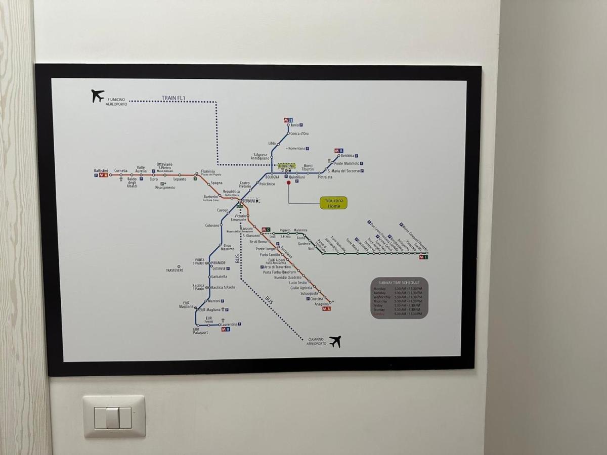 Tiburtina Home Rzym Zewnętrze zdjęcie